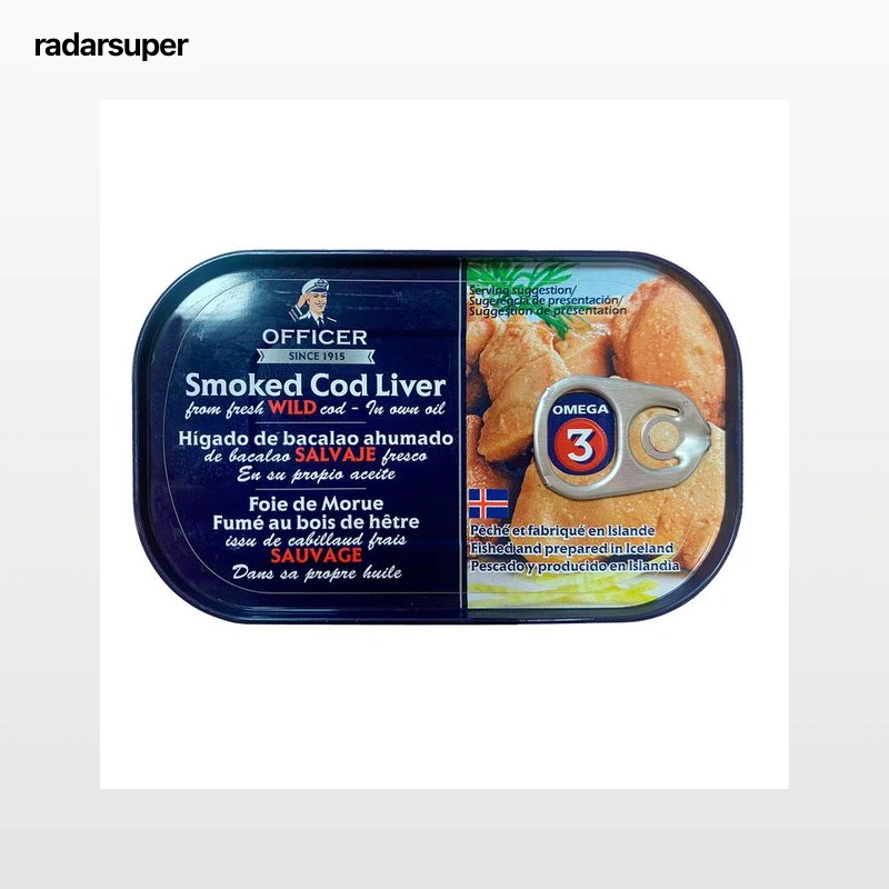 Higado de bacalao Officer ahumado 120g