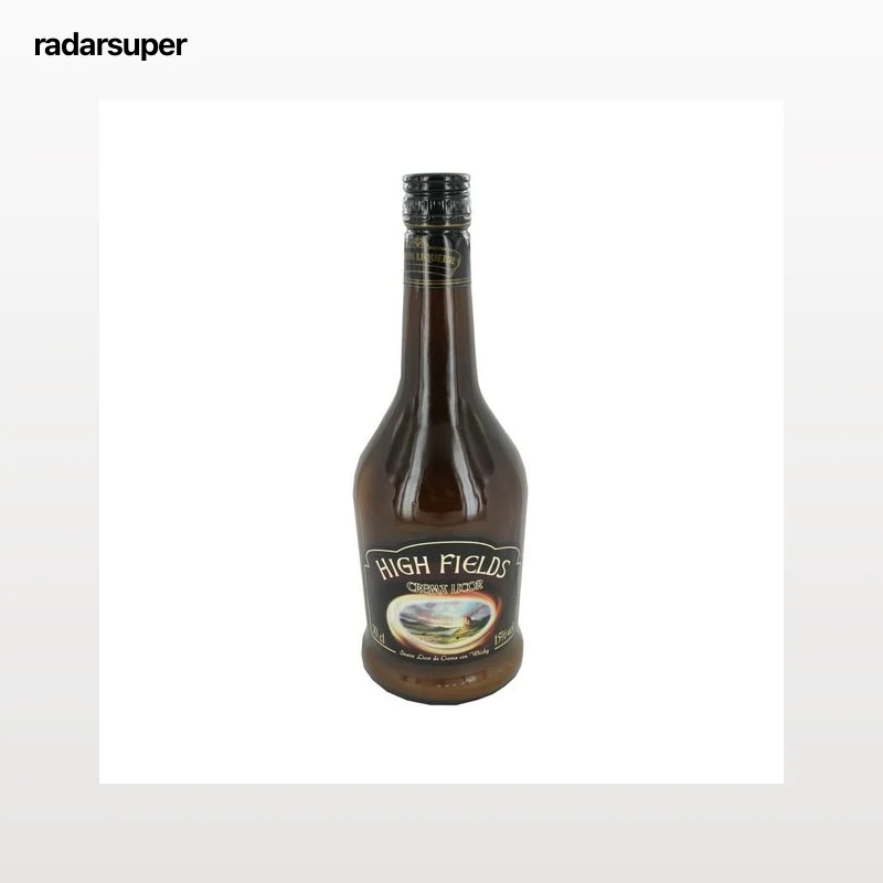 HIGHFIELDS Crema suave de licor con whisky HIGHFIELDS, botella de 70 cl..