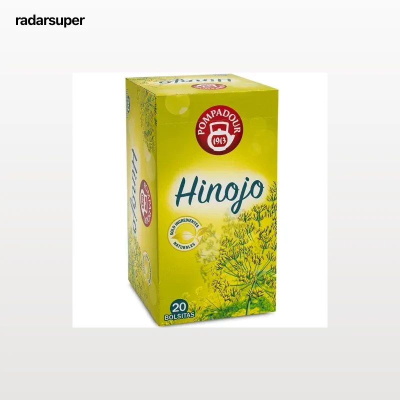 Hinojo en bolsitas Pompadour 20 ud.