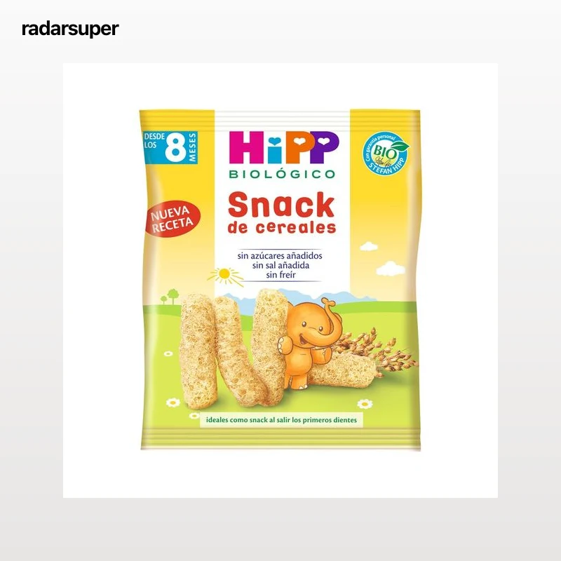 HIPP Biológico Snack de cereales sin freir, a partir de 8 meses 24 g.