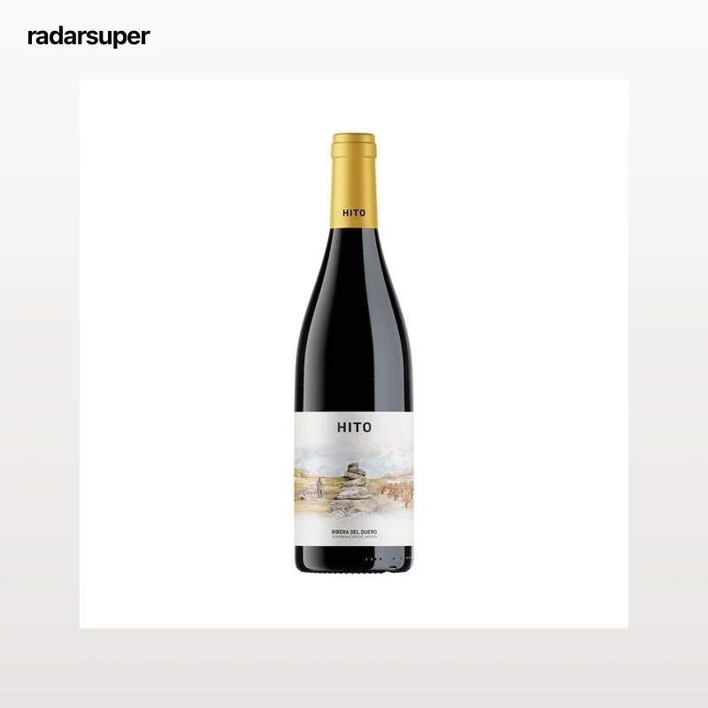 HITO Vino tinto con D.O. Ribera del Duero botella 75 cl.