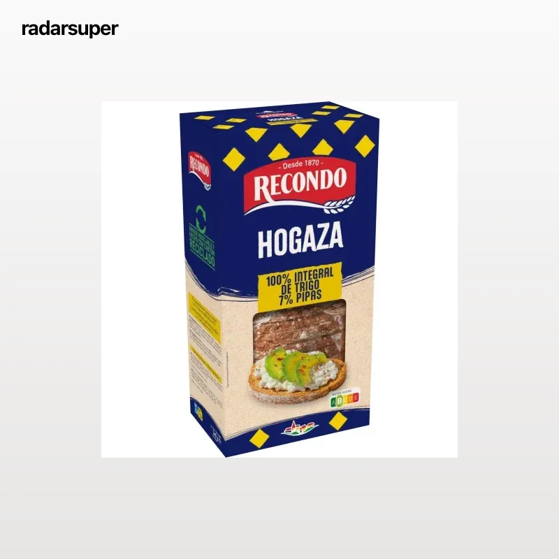 Hogaza de pan integral tostado Recondo 240 g.