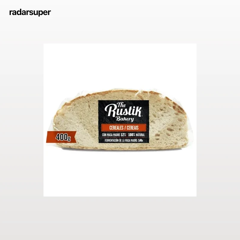 Hogaza masa madre con cereales y semillas The Rustik Bakery 400 g.