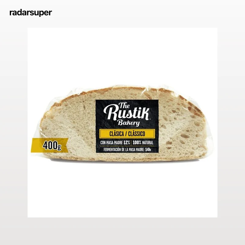 Hogaza de pan The Rustik Bakery 400g