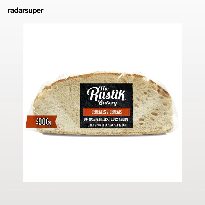 Hogaza pan The Rustik Bakery cereales masa madre 400g