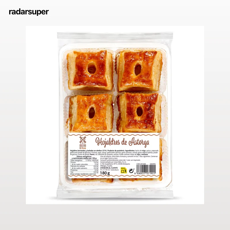 Hojaldre de Astorga El molino de Dia 180 g