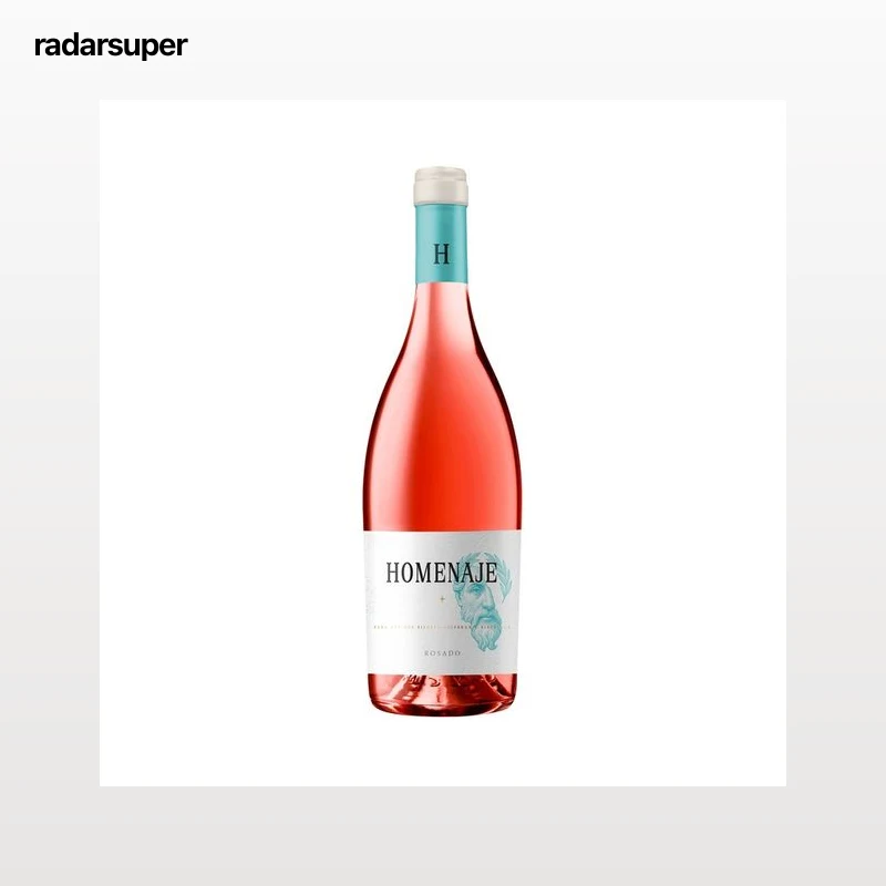 HOMENAJE Vino rosado con D.O. Navarra botella 75 cl.
