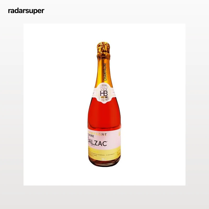 HONORE DE BALZAC Champagne brut rosado botella 75 cl.
