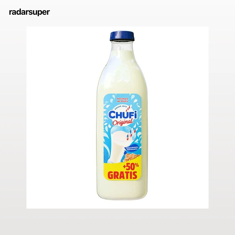 Horchata de chufa Chufi Original en botella de 1,5 L.