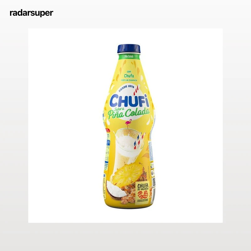 Horchata de chufa Chufi Piña Colada en botella de 1L