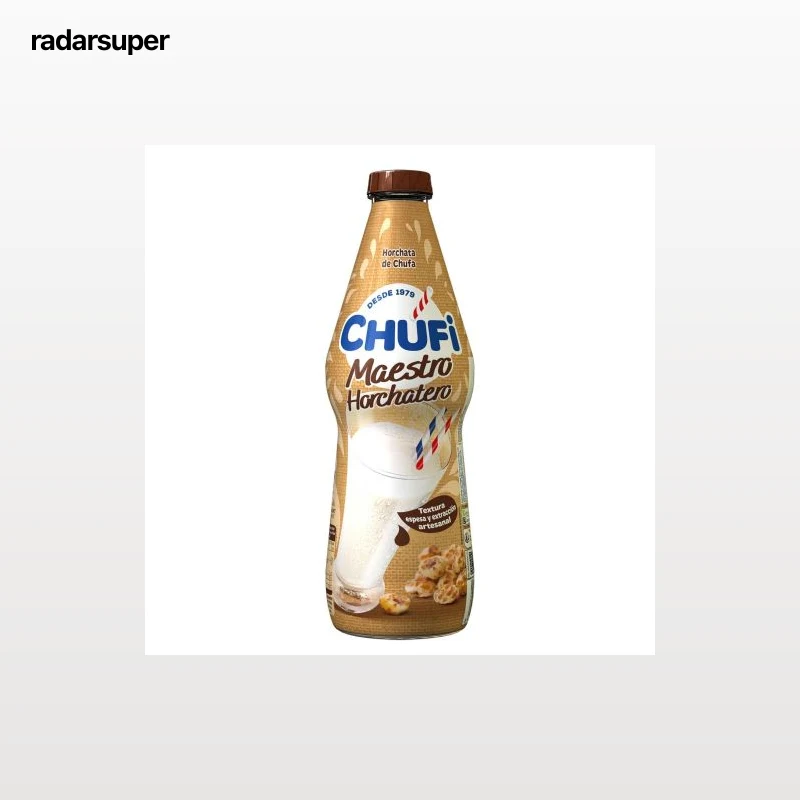 Horchata de chufa Maestro Horchatero Chufi sin gluten sin lactosa botella 1 l.