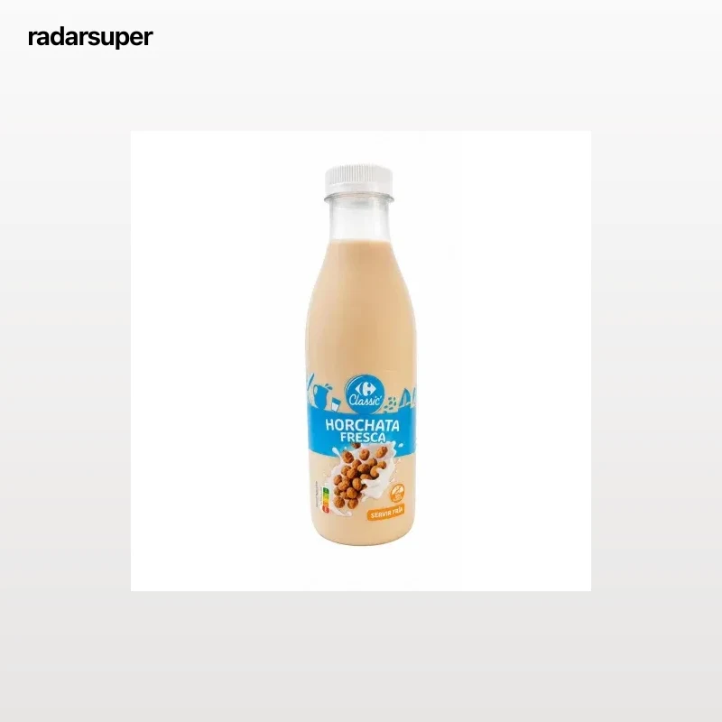 Horchata fresca Carrefour sin gluten 750 ml.