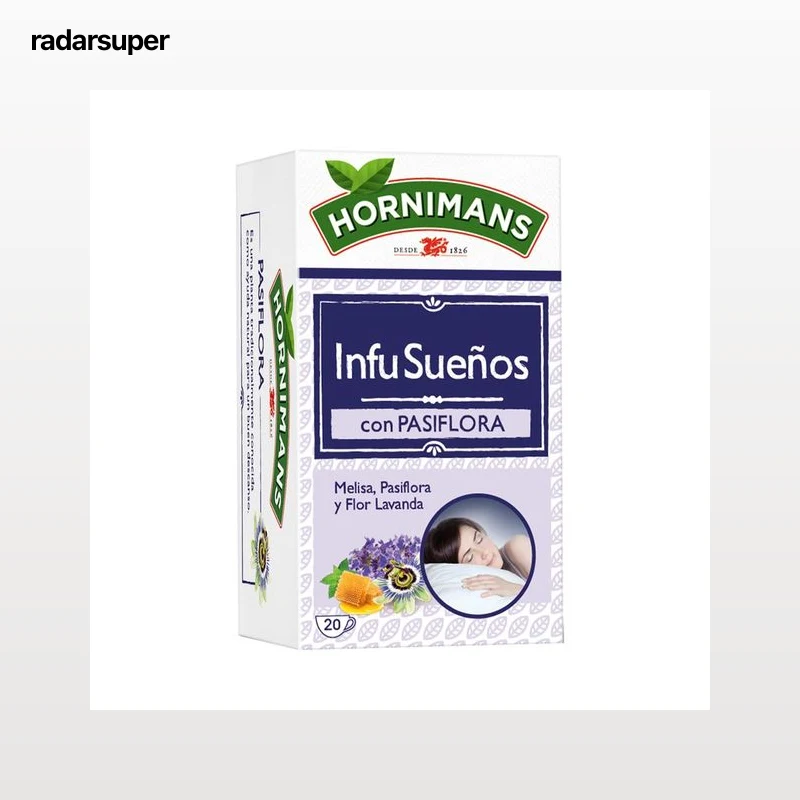 HORNIMANS Infusión de plantas aromatizadas (ayuda natural para un buen descanso) 20 uds. 30 g.