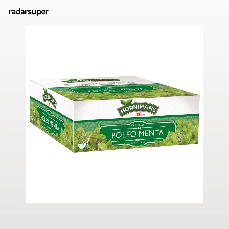 HORNIMANS Poleo menta 100 uds. 140 g,