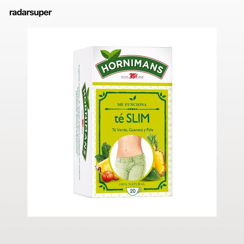 HORNIMANS Té silueta (té verde con frutas aromatizadas) 20 uds.30 g.