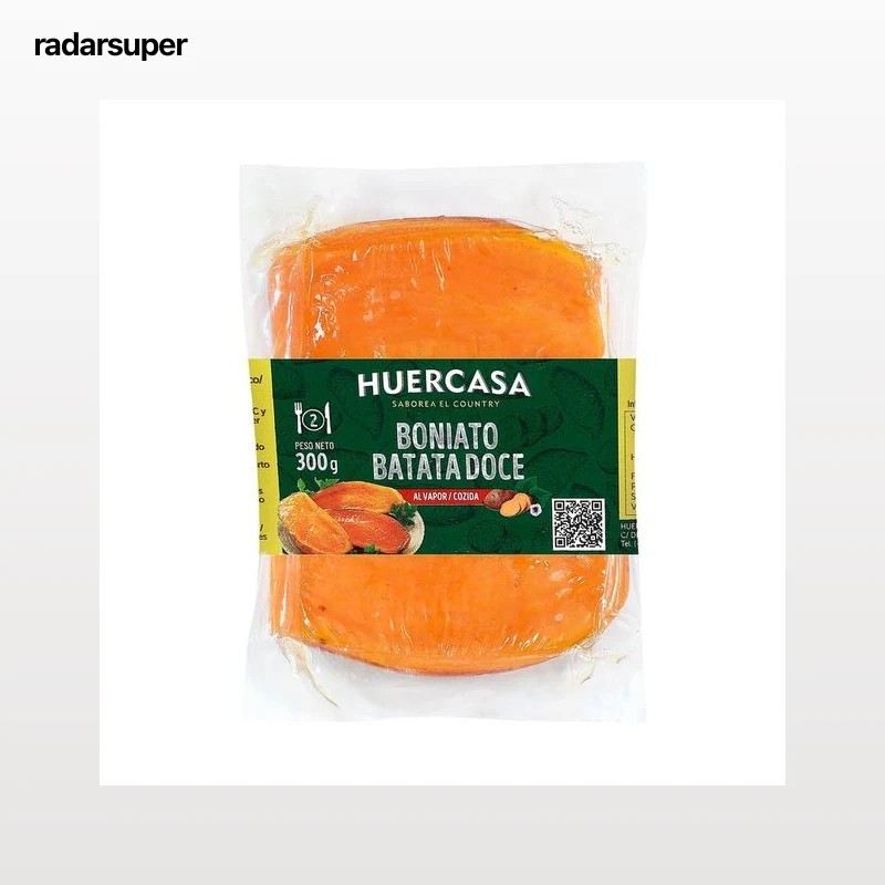 HUERCASA Boniato cocido al vapor 300 g.