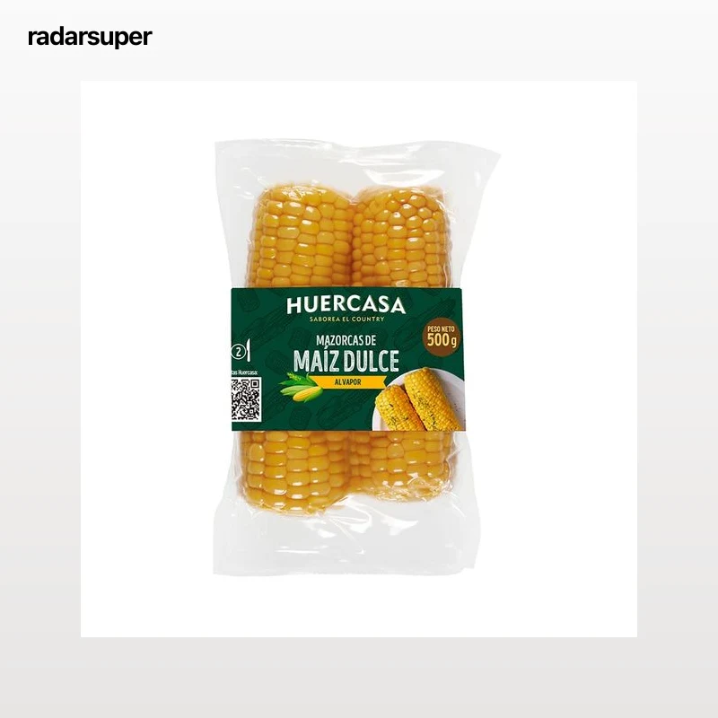 HUERCASA Maíz cocido 500 g.