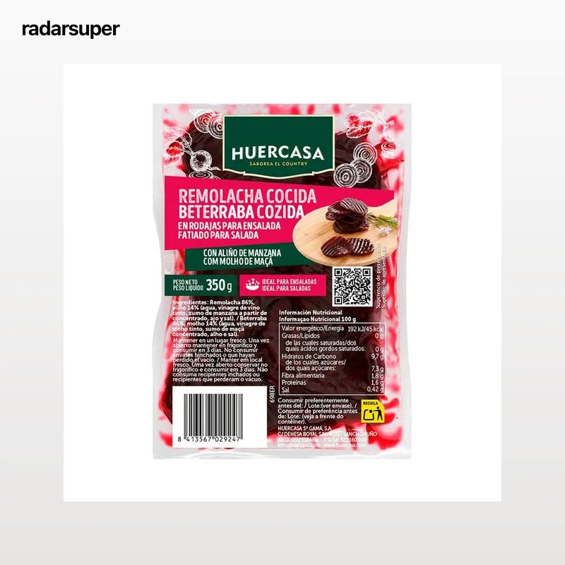 HUERCASA Remolacha marinada 350 g.
