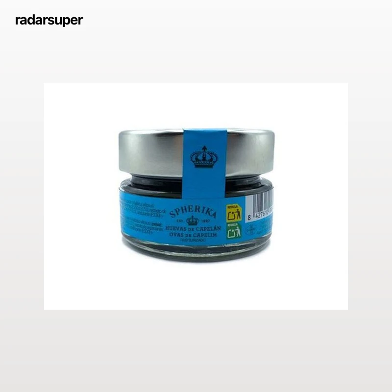 Huevas capelan negras Spherika 100g
