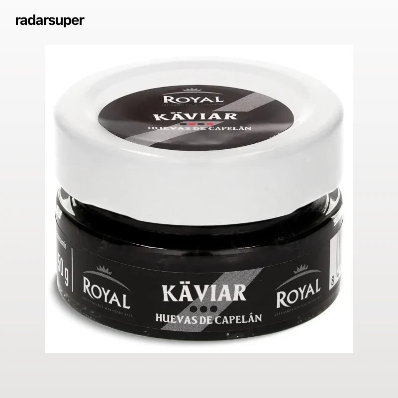Huevas de Islandia negras Royal 50 g