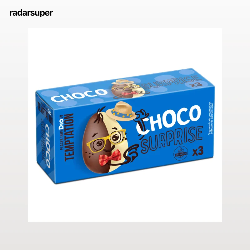 Huevo de chocolate con sorpresa Dia Temptation 60 g