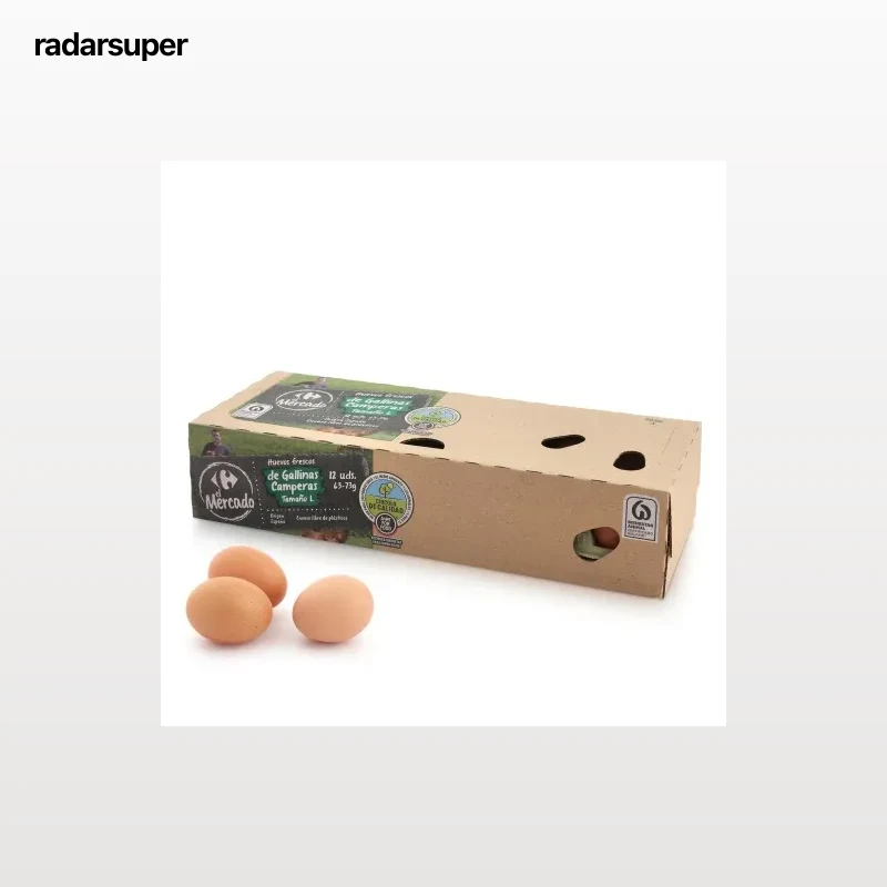 Huevos Camperos Círculo de Calidad 12 ud.