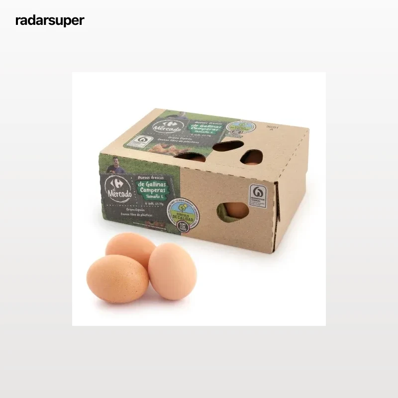 Huevos Camperos Círculo de Calidad 6 ud