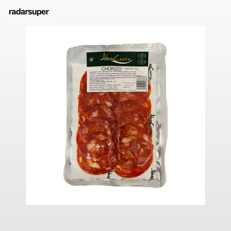 IBER CORTE Chorizo loncheado 100 g.