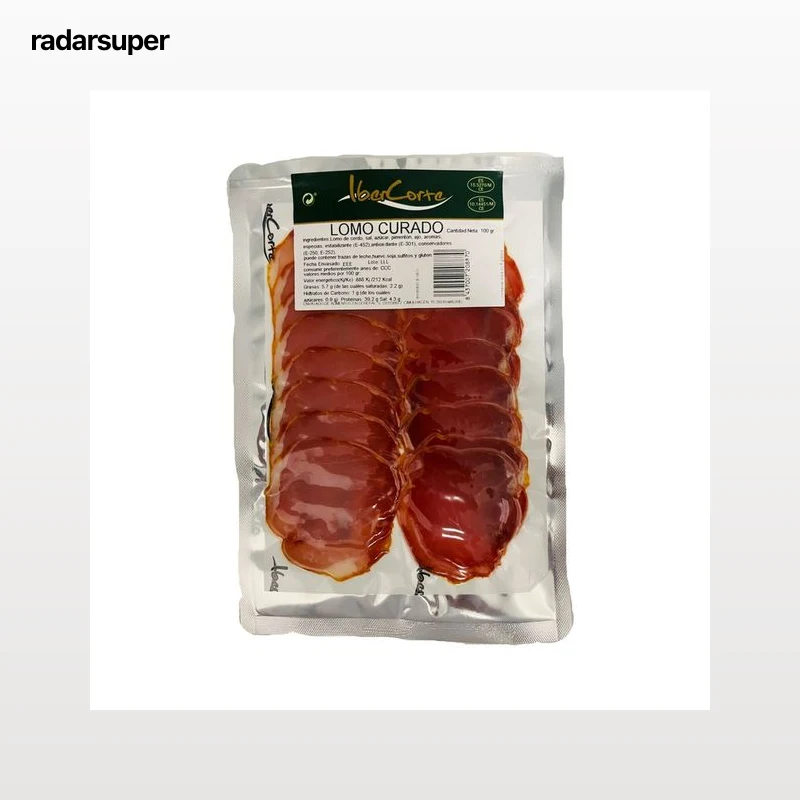 IBER CORTE Lomo curado loncheado 100 g.