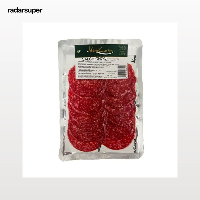 IBER CORTE Salchichón loncheado 100 g.
