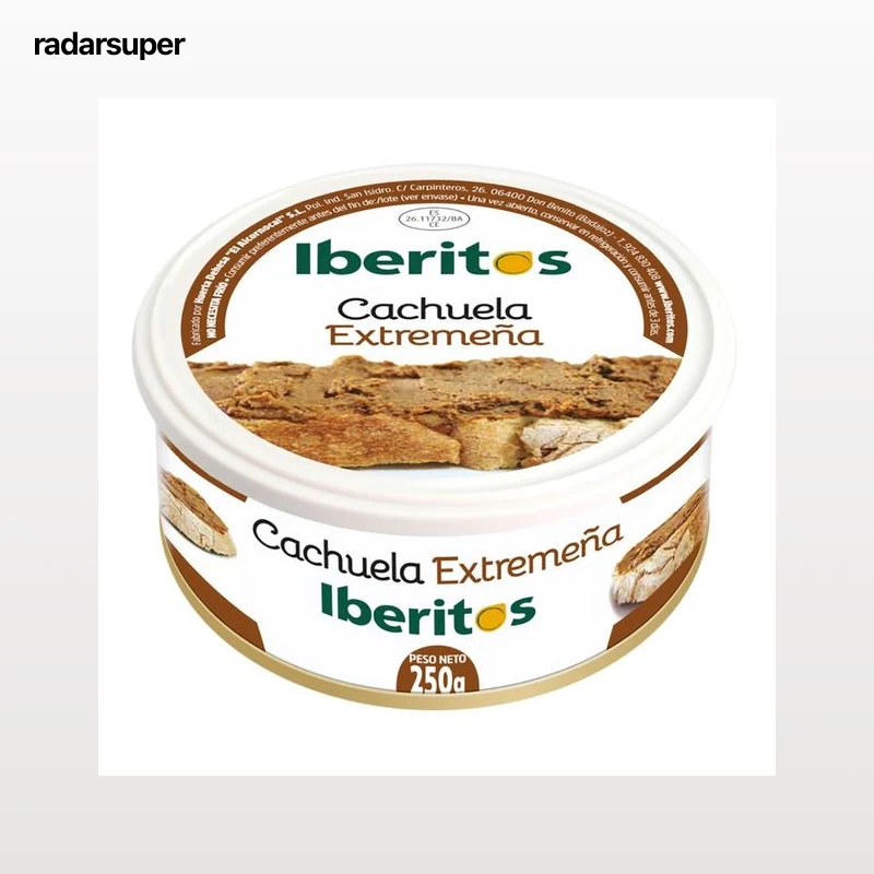 IBERITOS Cachuela extremeña lata de 250 g.