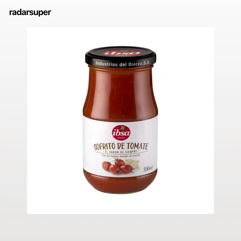 IBSA Sofrito de tomate frasco de 350 g.