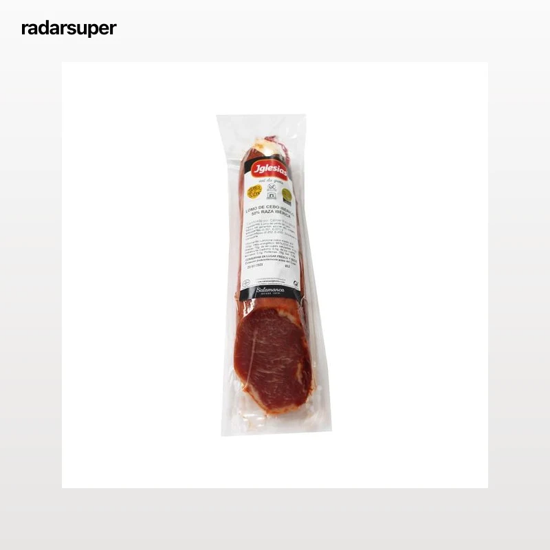 IGLESIAS Lomo de cebo ibérico 50% raza ibérica - Loncha fina 1 mm