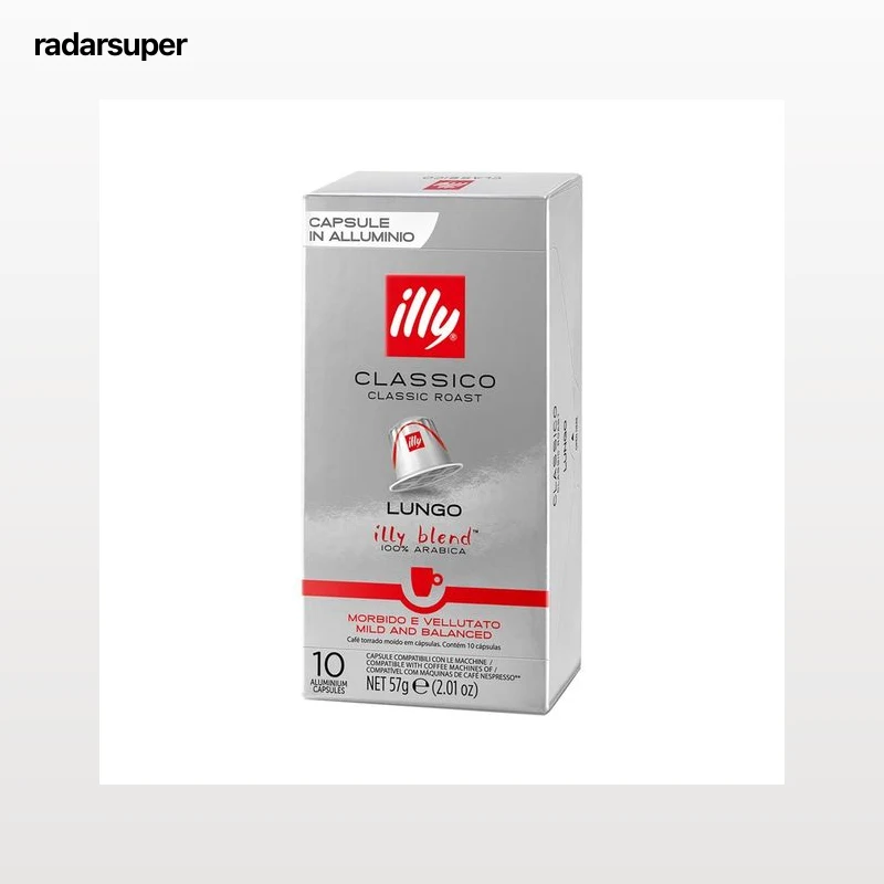 ILLY Café en cápsulas clássico Lungo I5, 10 uds.