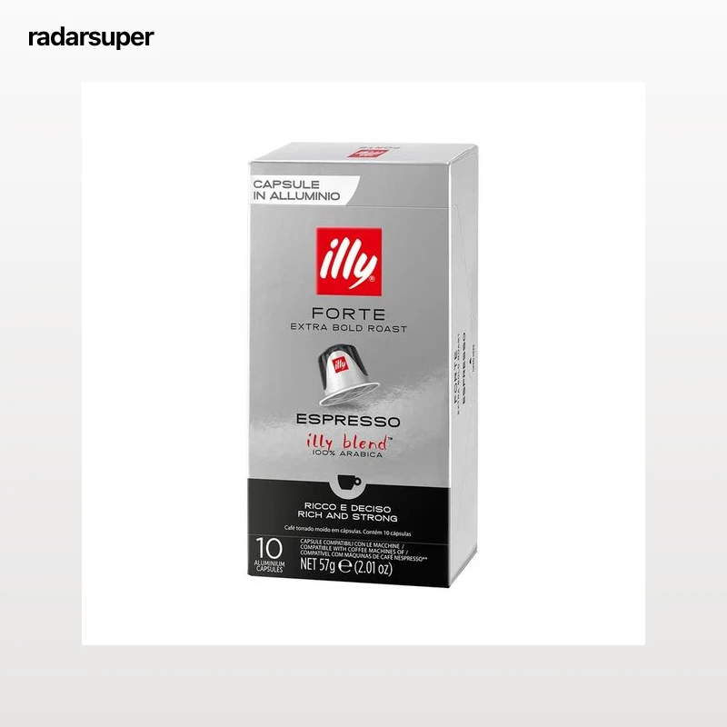 ILLY Café en cápsulas espresso Forte I9, 10 uds.