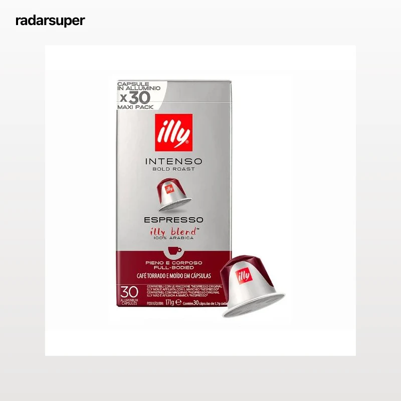 ILLY Café en cápsulas espresso intenso 30 uds 171 g.