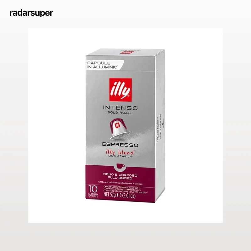 ILLY Café en cápsulas espresso Intenso  I7, 10 uds.