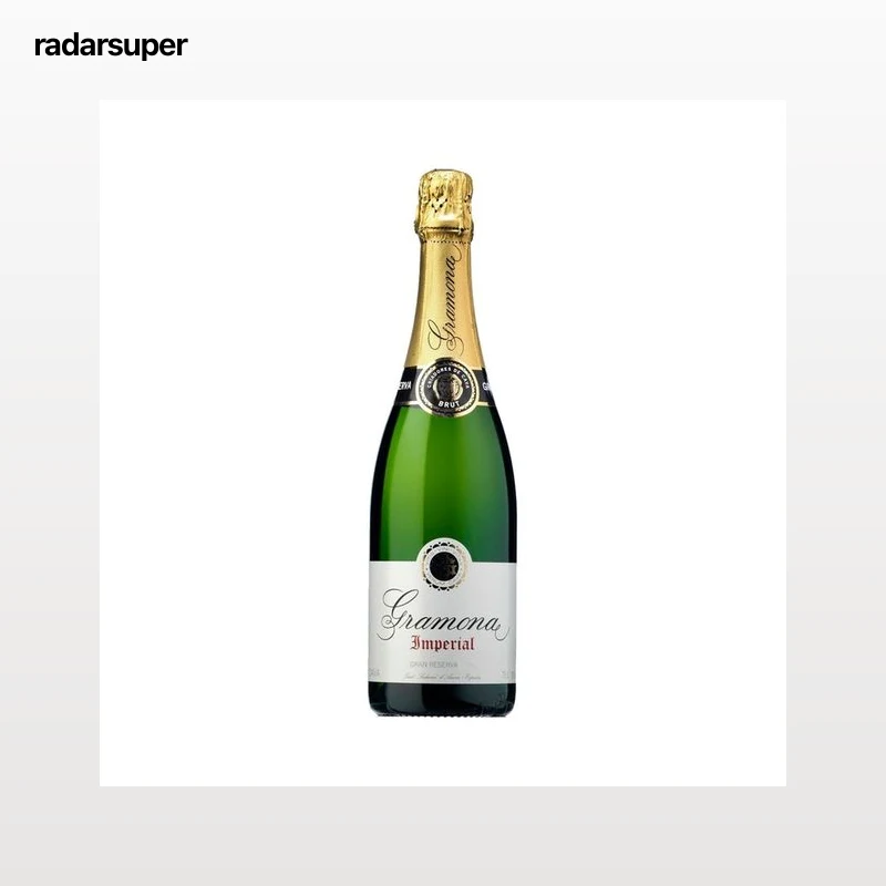 IMPERIAL GRAMONA Cava brut gran reserva, elaborado siguiendo el método tradicional IMPERIAL GRAMONA botella de 75 cl.