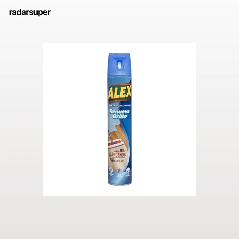 Impregnador mopas limpiador atrapapolvo terrazo Alex 750 ml.
