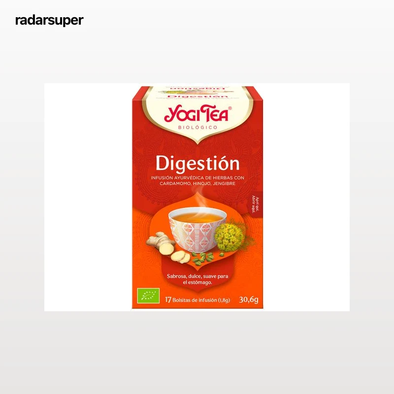 INFUSÃO YOGI TEA DIGESTÃO BIO 17 SAQ