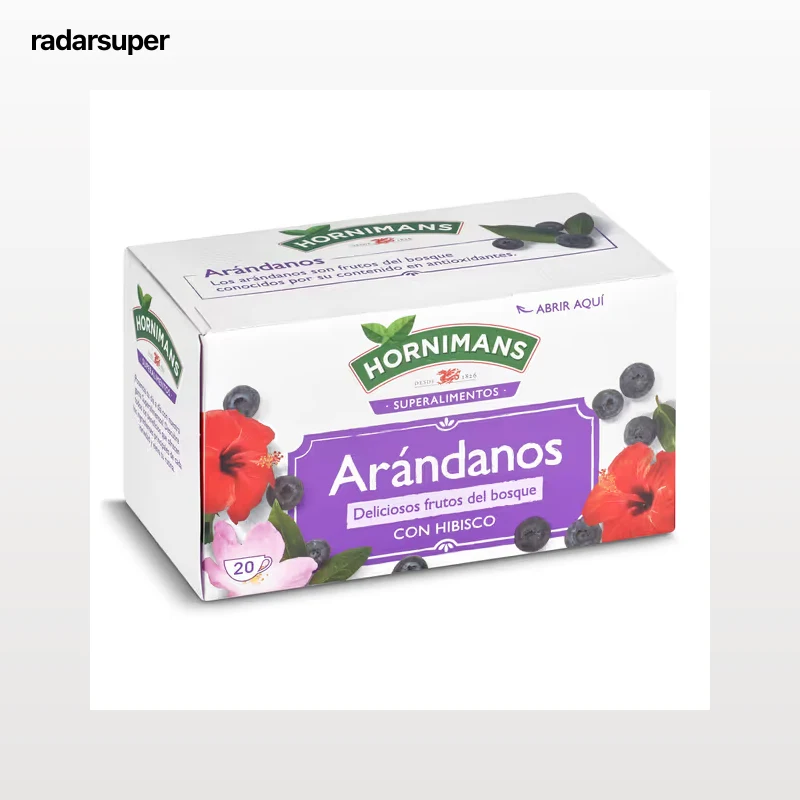 Infusión de arándanos Hornimans 20 unidades