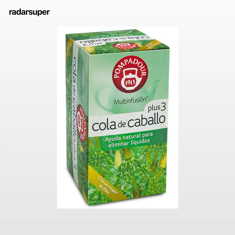Infusión cola de caballo con piña Pompadour 20u