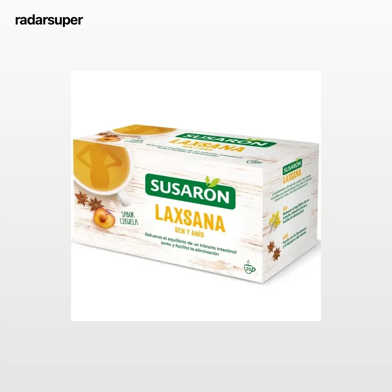 Infusión con sen y anís sabor ciruela en bolsitas Laxana Susarón  20 ud.