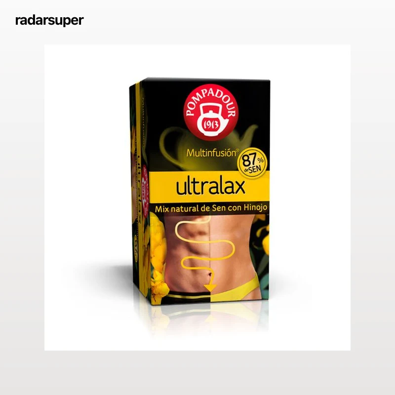 Infusión Pompadour 20u ultralax mix natural de sen con hinojo