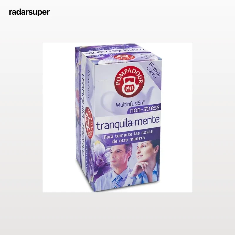 Infusión tranquilamente en bolsitas Non Stress Pompadour 10 ud.
