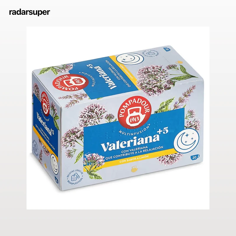 Infusión de valeriana Pompadour 20 unidades