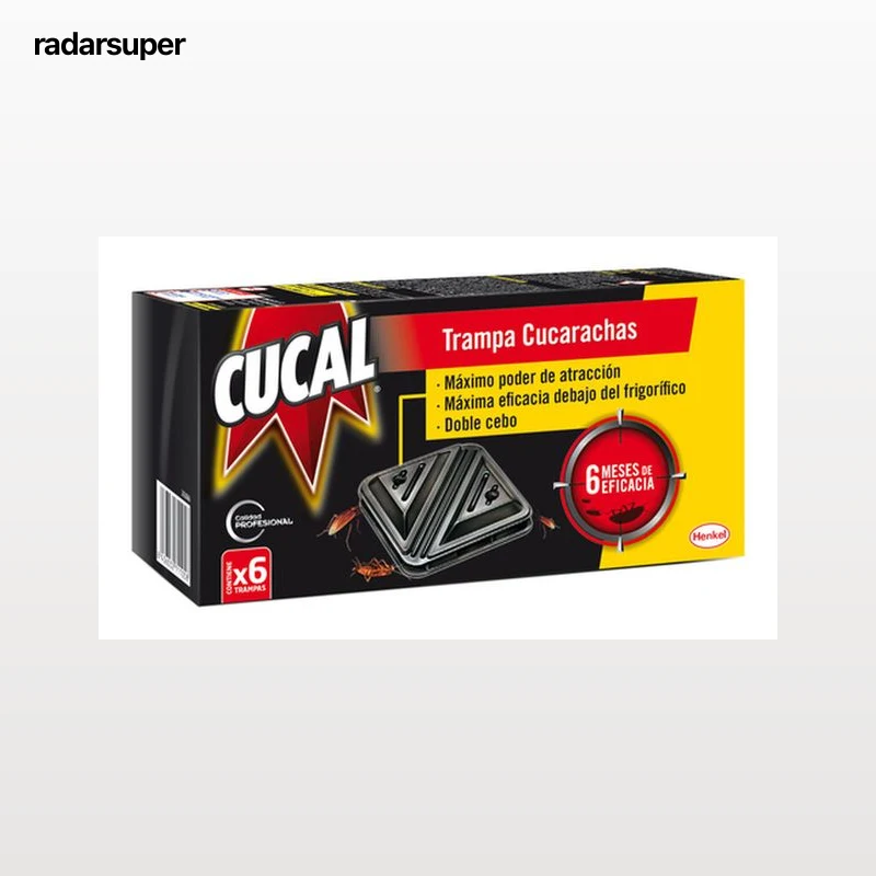 Insecticida cebo Cucal trampa 6 uds