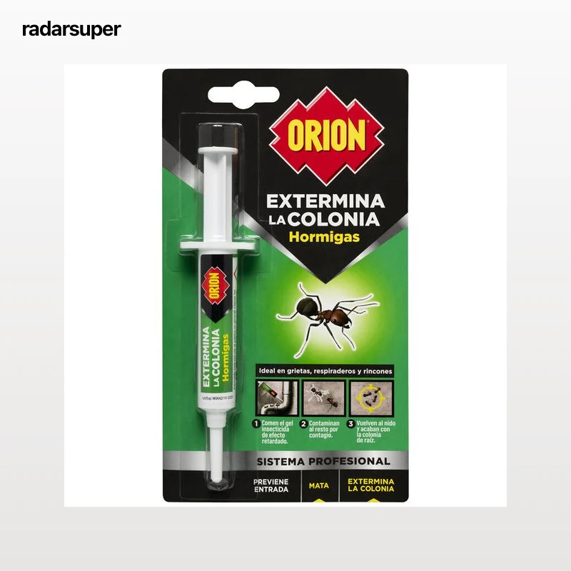 Insecticida jeringa Orion hormigas formula en gel