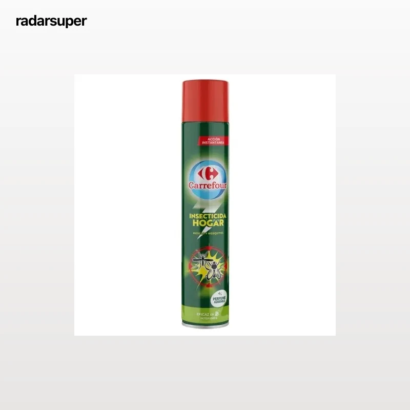 Insecticida moscas y mosquitos Carrefour 750 ml.