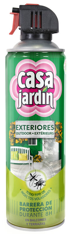 Insecticida Spray Casa Jardín 500 ml Exterior